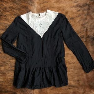 Free People Babydoll Blouse